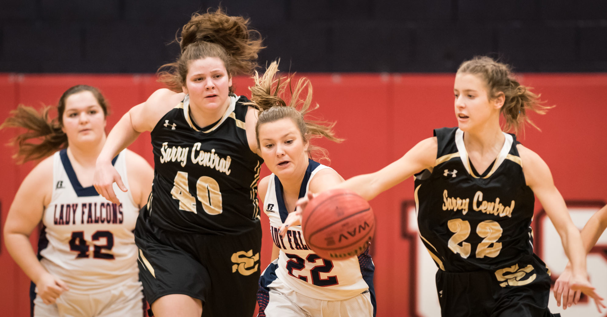 Forbush Surry Central Girls Basketball